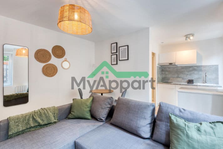 Location studio meublé 21 m² 59000 Lille (Moulins)