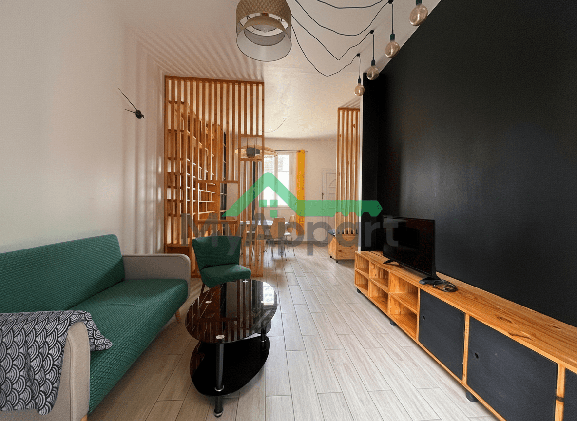 Location Maison T2 Meublée avec Terrasse et Jardin à Floirac (33270)