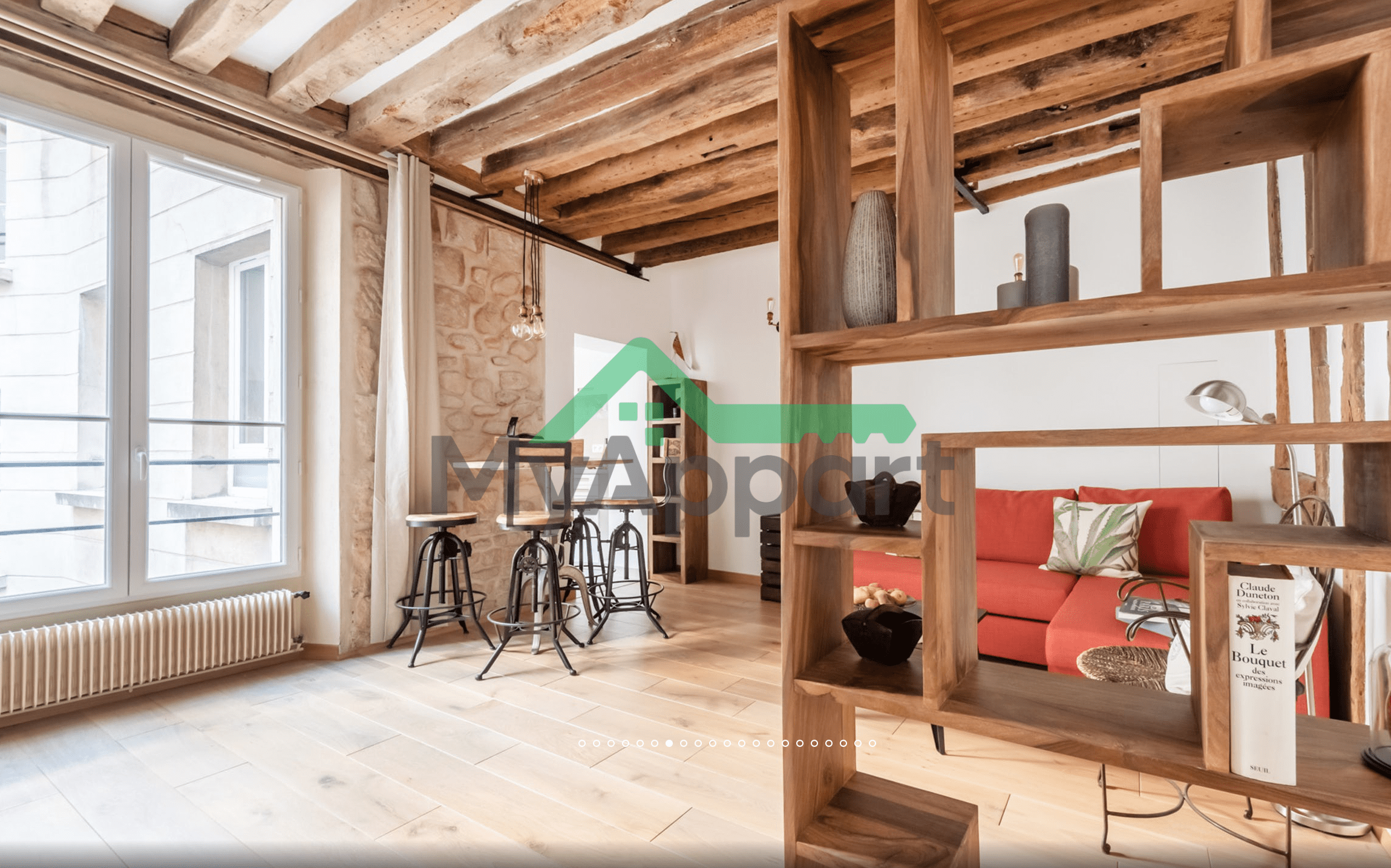 Appartement de charme meublé en plein cœur du Marais - Prestations haut de gamme, toutes charges comprises
