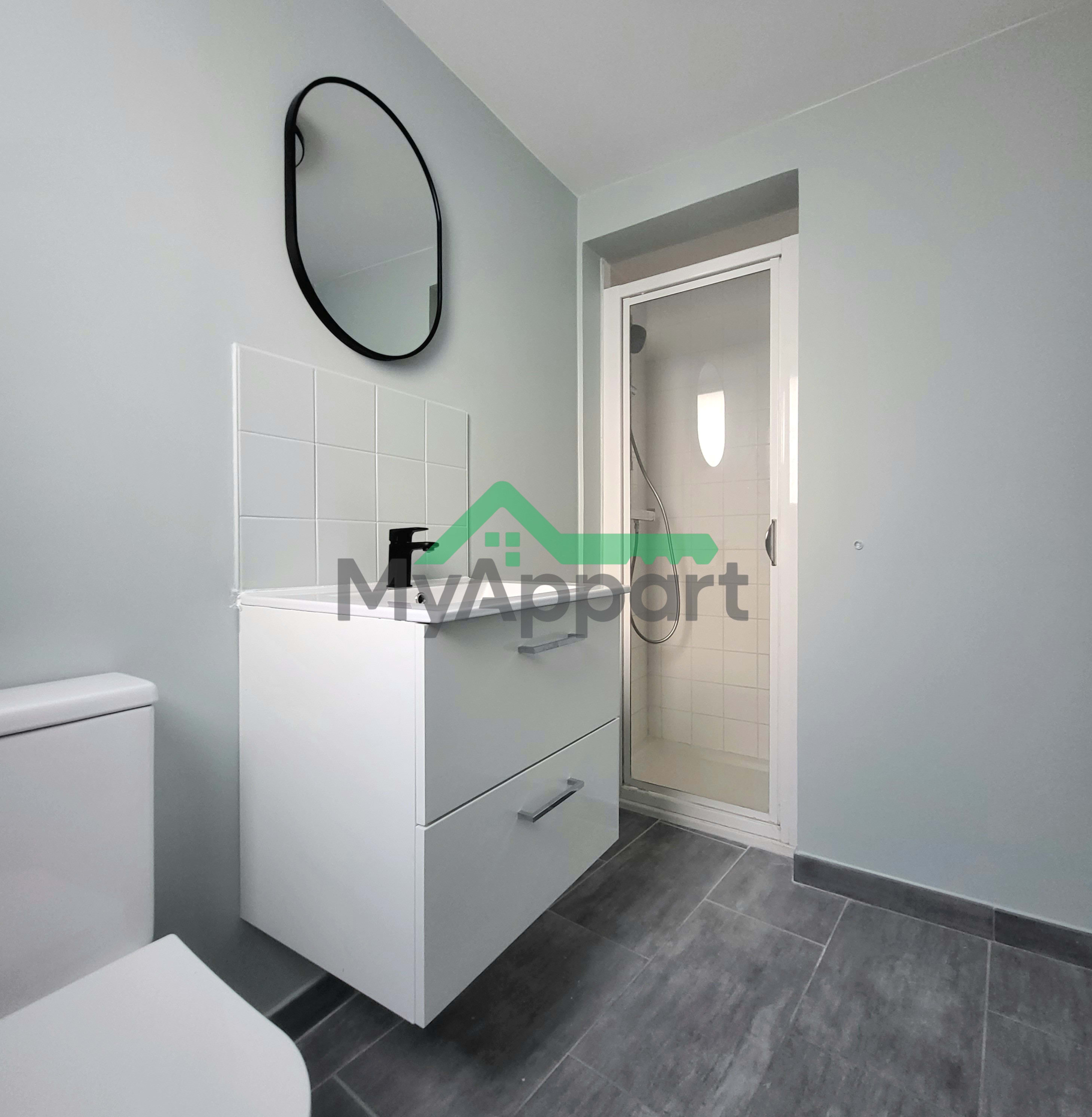 Maison de ville avec jardin 3p rénovée 61m2 au centre de Magny-en-Vexin — photo 4