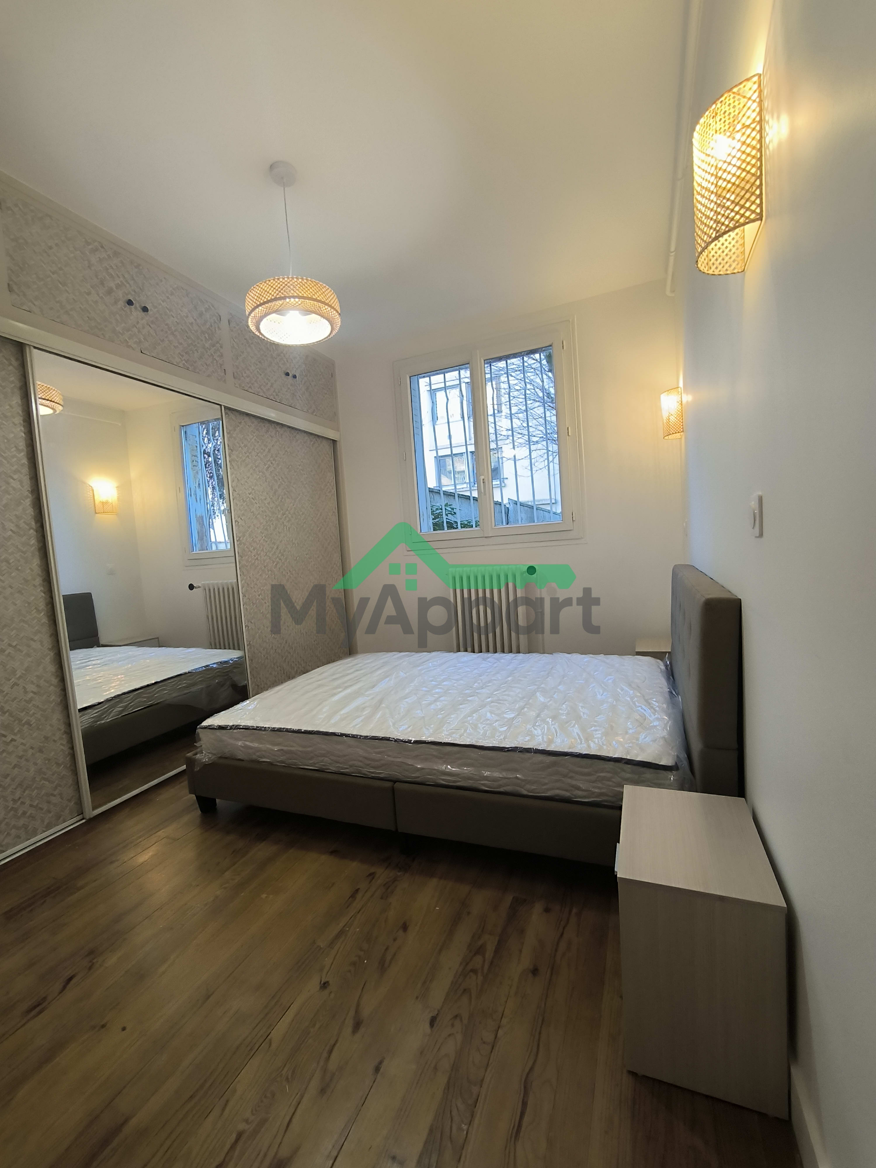 Appartement rénové 3P au centre ville