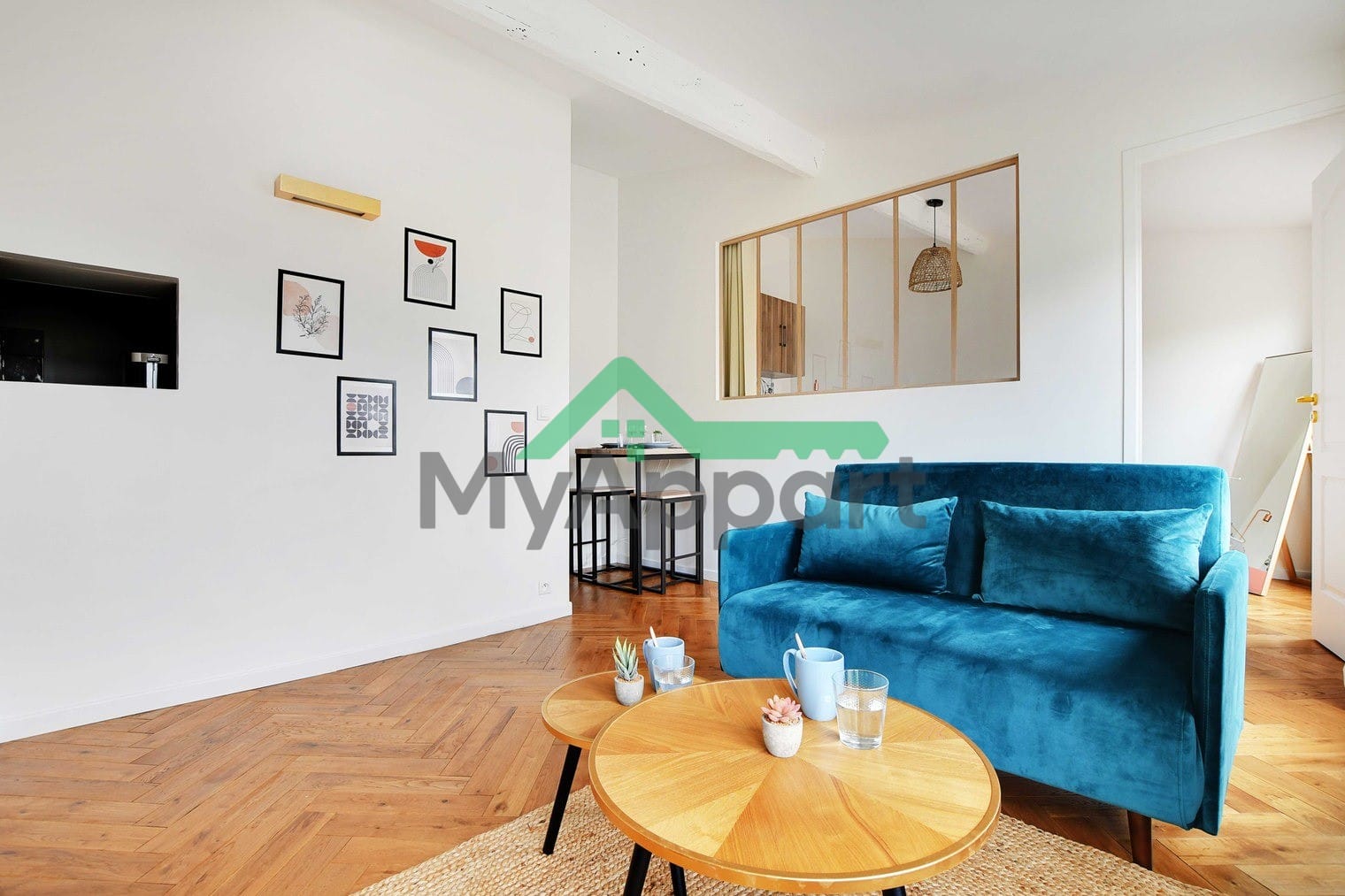 Appartement 2 pièces 38 m²