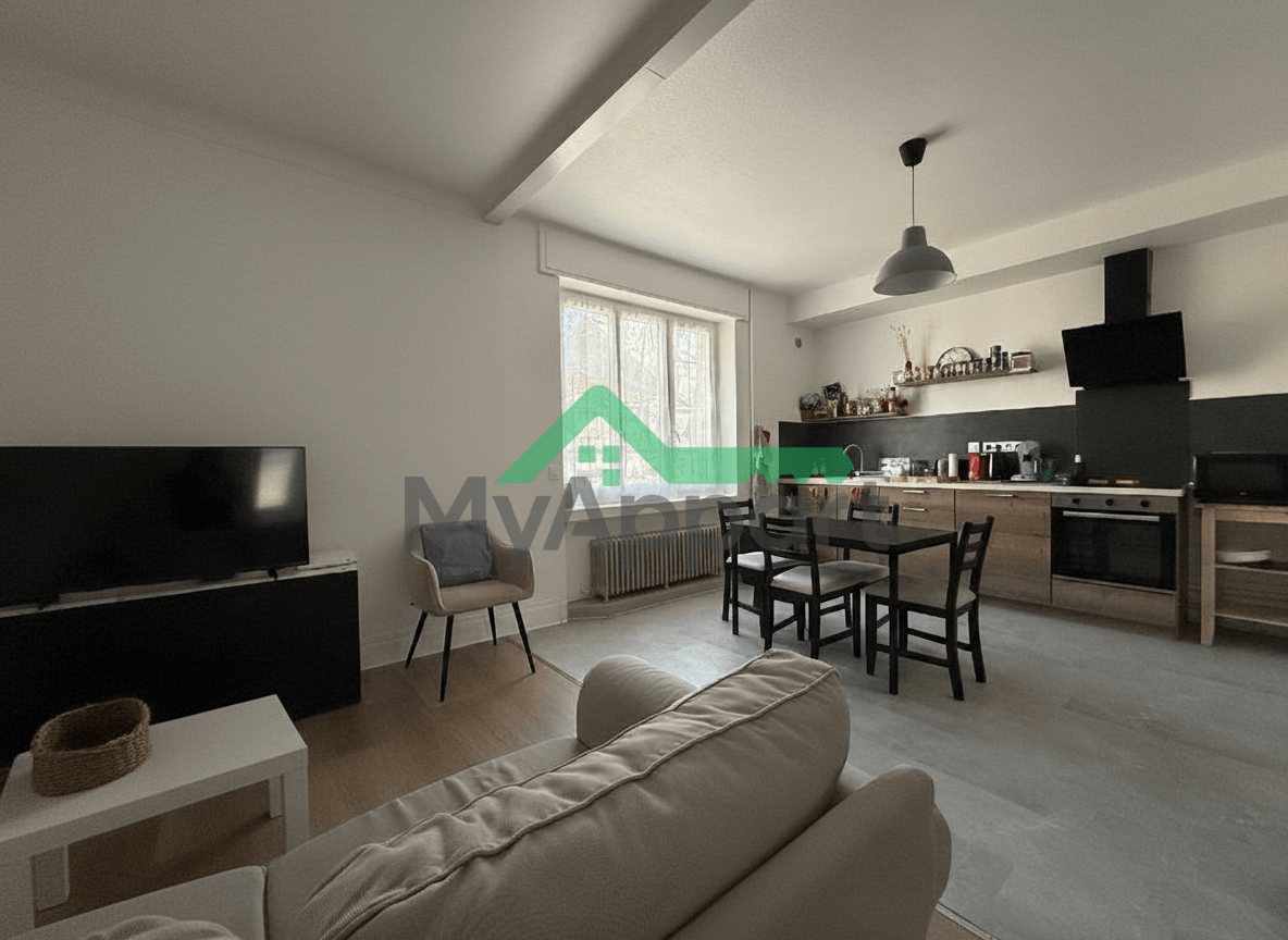 Location appartement meublé 80m²