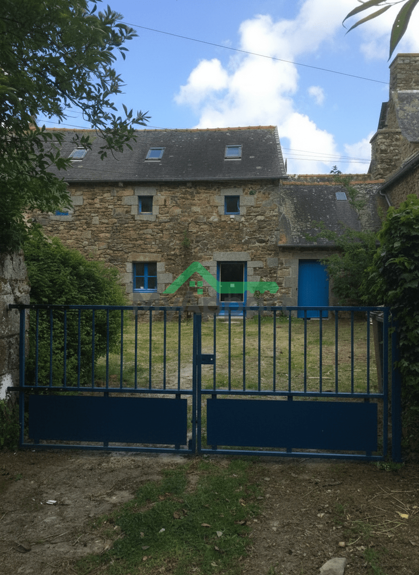 MAISON DE 88 m2 à mi-chemin SAINT BRIEUC et GUINGAMP