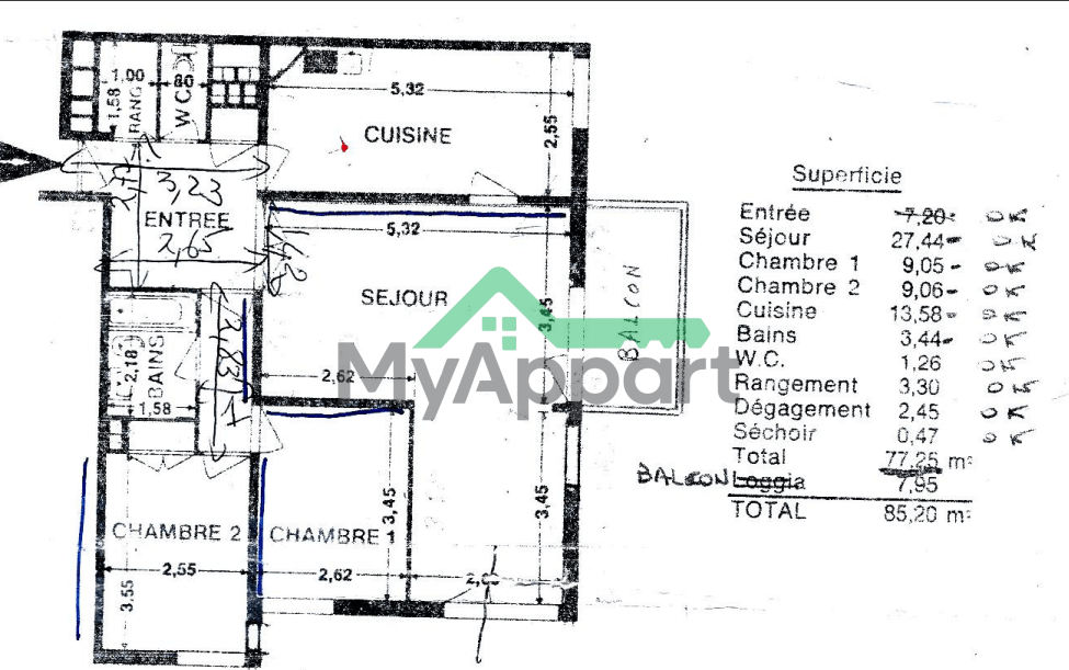 Appartement meublé 77 m2 centre de Palaiseau — photo 20