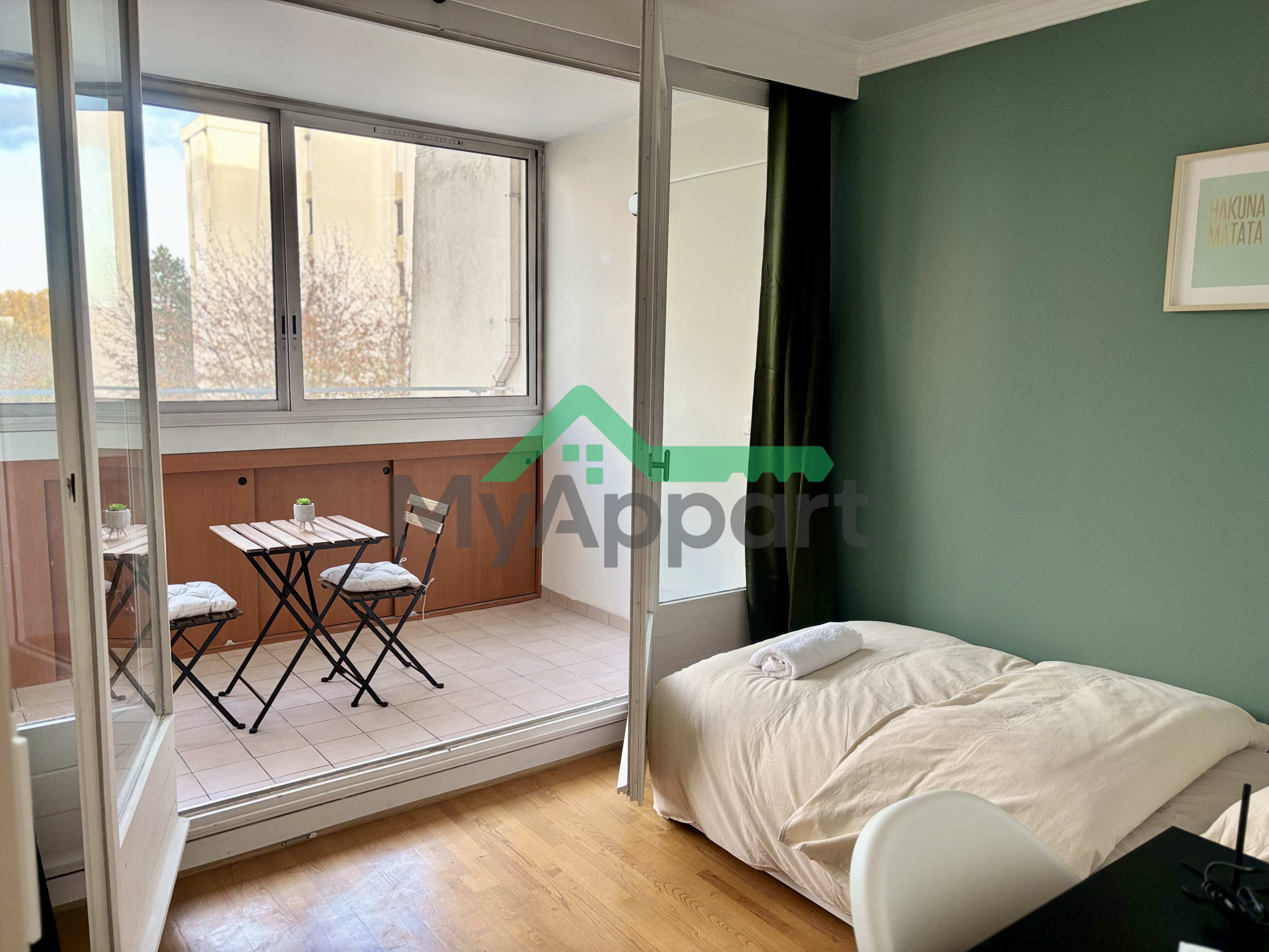 Chambre dans une colocation 10m2 – Proche Gare (Paris 30min) 