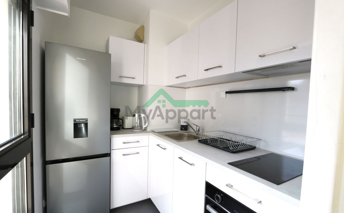 Appartement 2 pièces meublé lumineux vue dégagée — photo 3