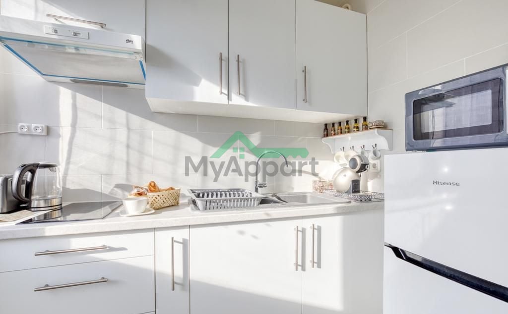 Studio MEUBLÉ et refait entièrement à NEUF à 400m de PARIS Sud et des transports — photo 2