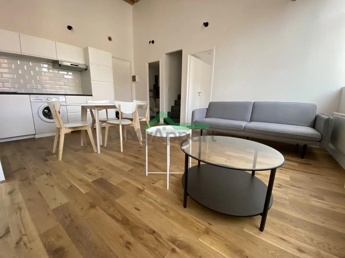 Appartement 3 pièces rénové meublé lumineux — photo 1