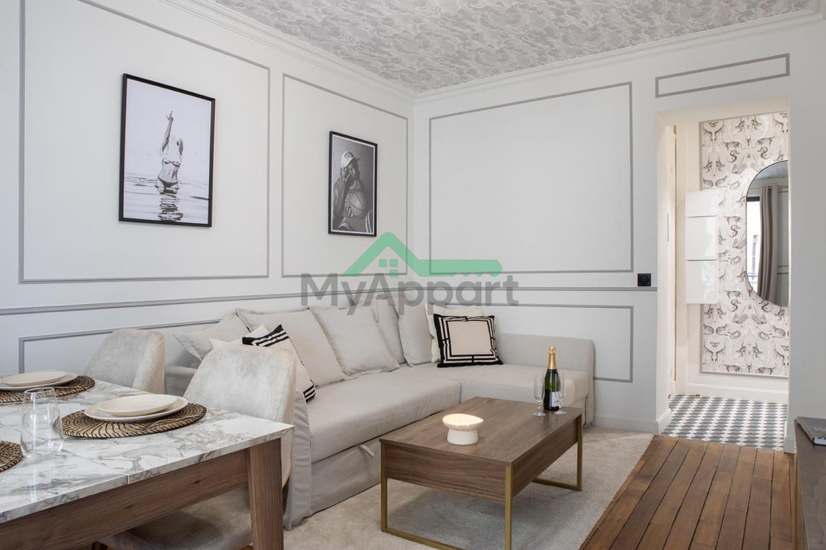 Appartement 2 pièces meublé rénové — photo 2