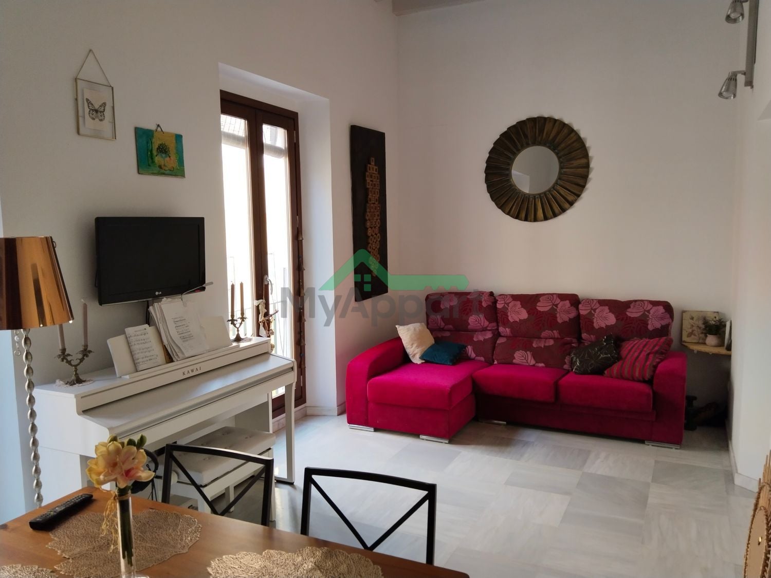 Apartamento luminoso amueblado Sevilla — foto 2