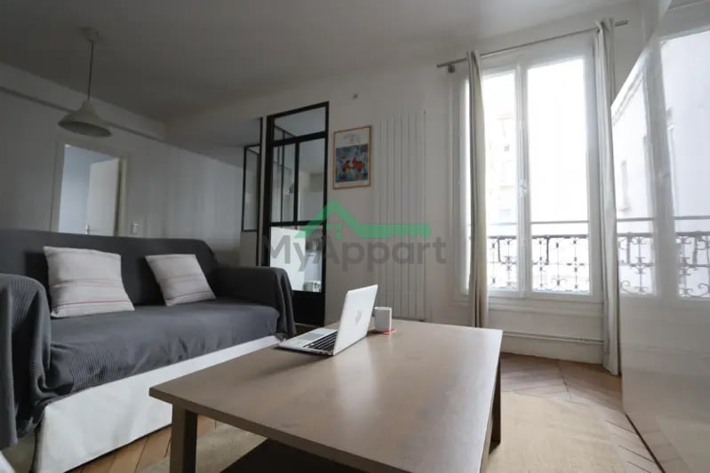 Appartement meublé 3 pièces étage élevé — photo 1