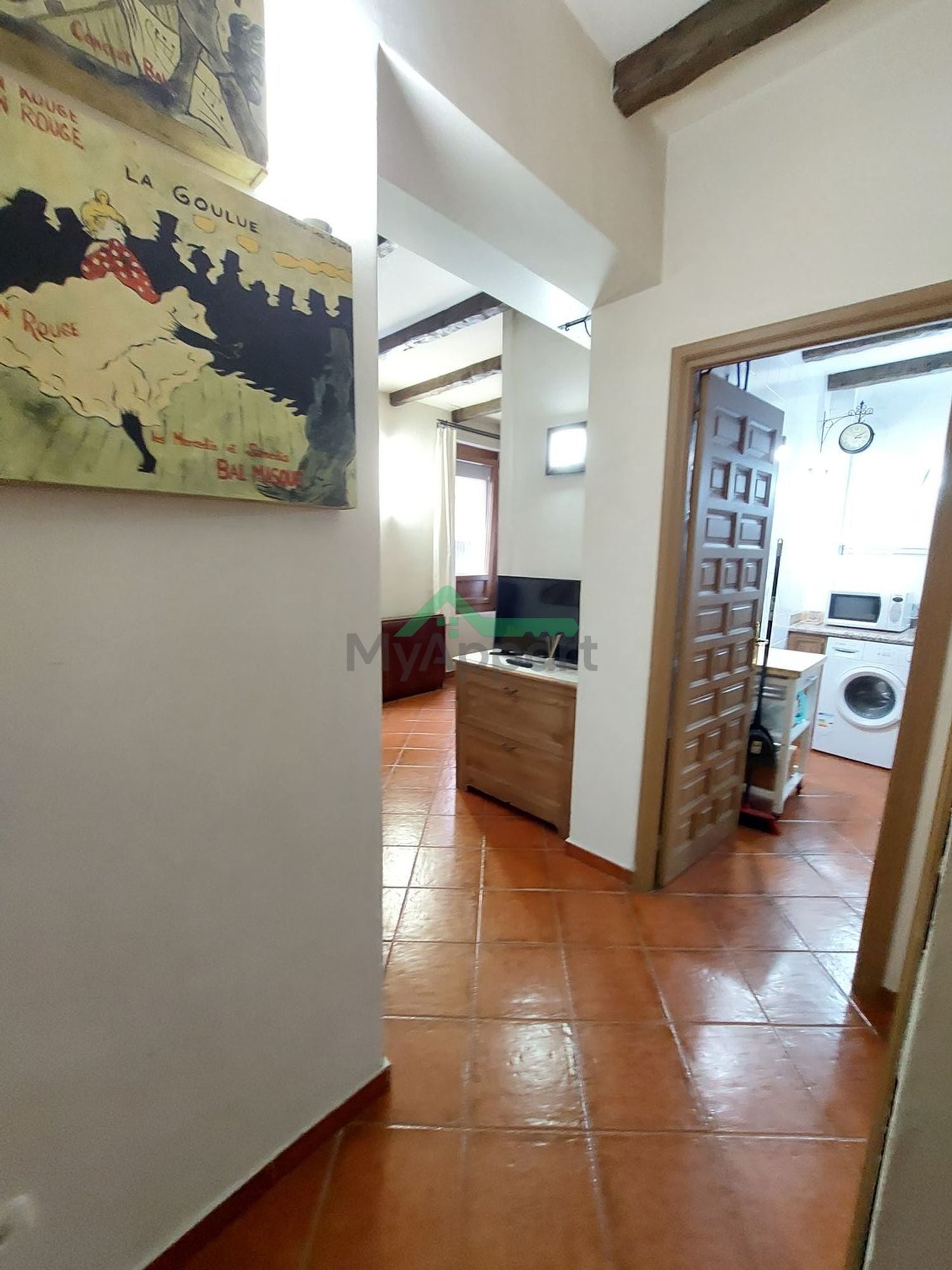 Estudio luminoso reformado y amueblado — foto 9