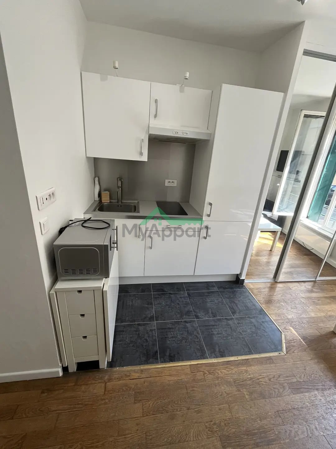Studio meublé cuisine équipée Vincennes — photo 9