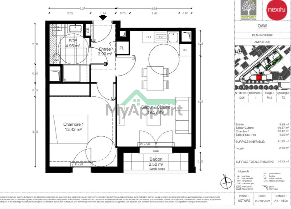 Appartement 2 pièces meublé Alfortville à Alfortville