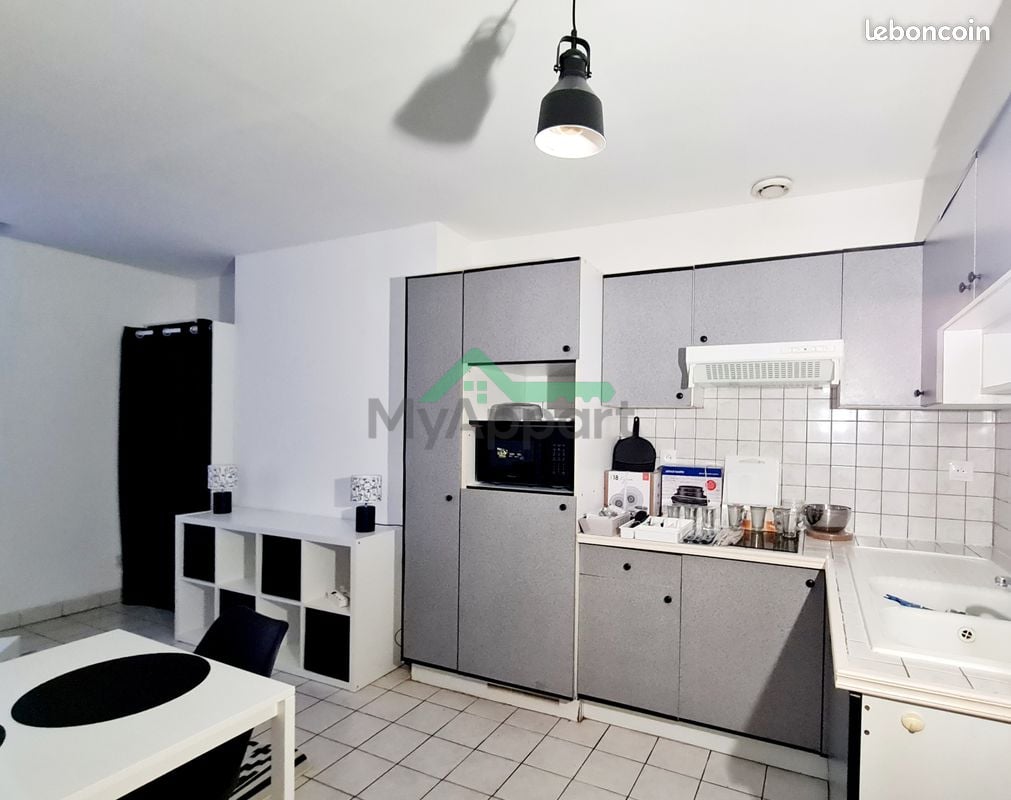 Studio meublé rénové cuisine équipée — photo 1