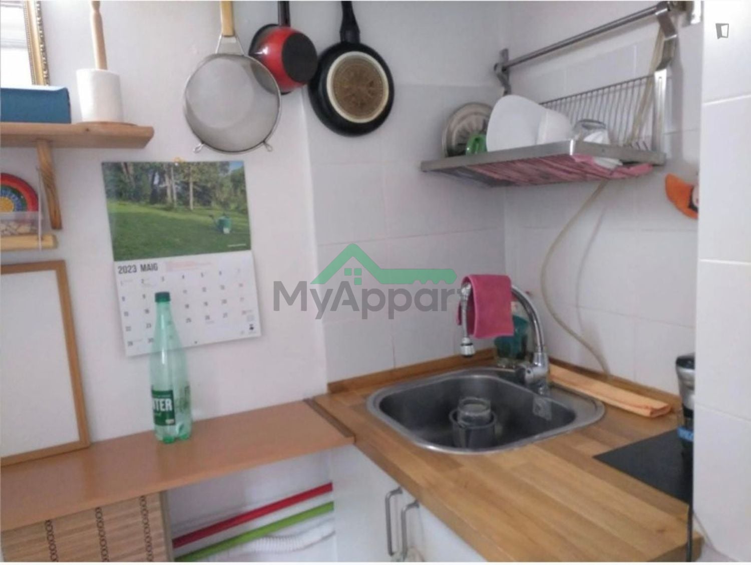 Estudio amueblado cocina equipada estudiantes — foto 6