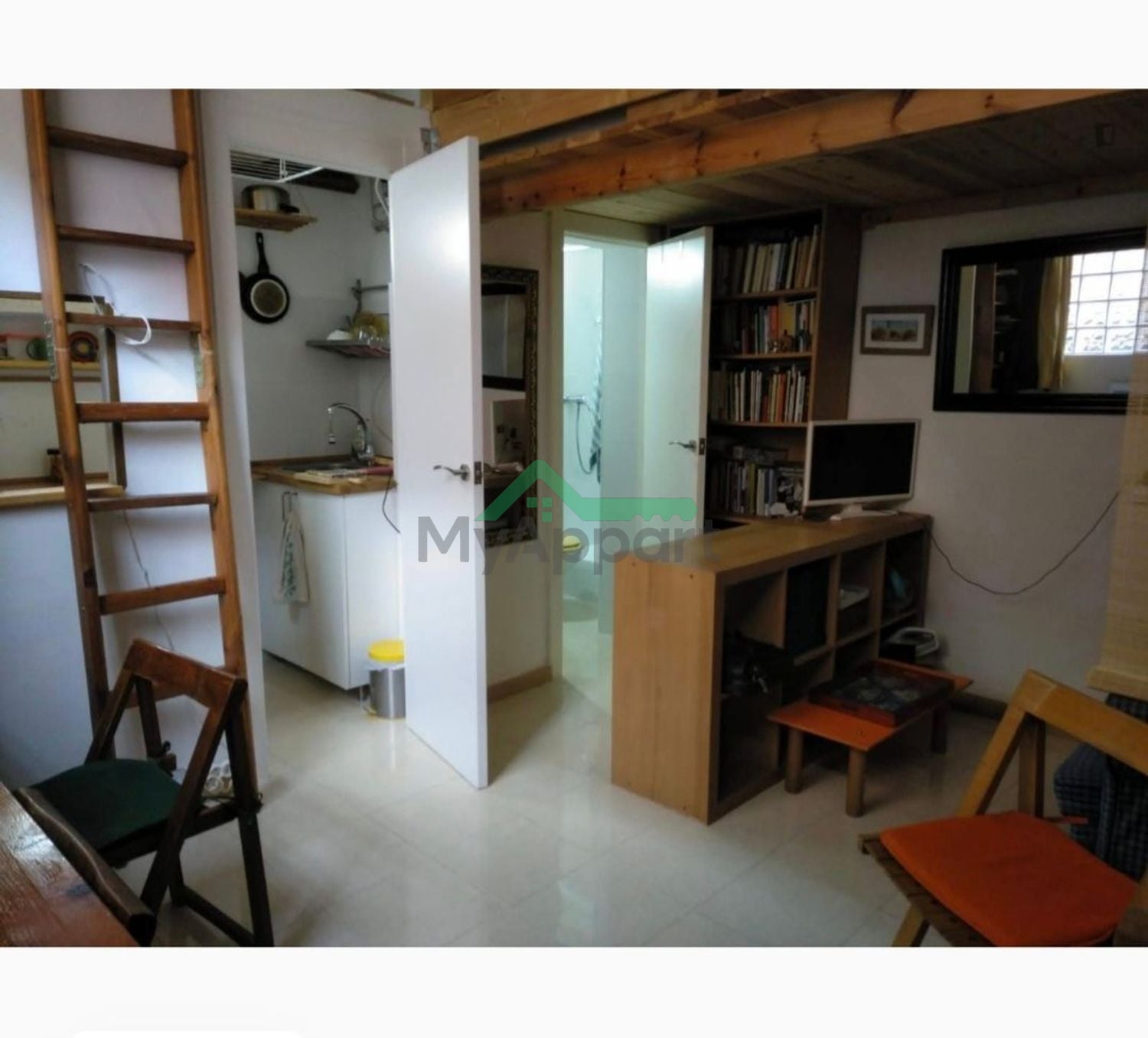 Estudio amueblado cocina equipada estudiantes — foto 7