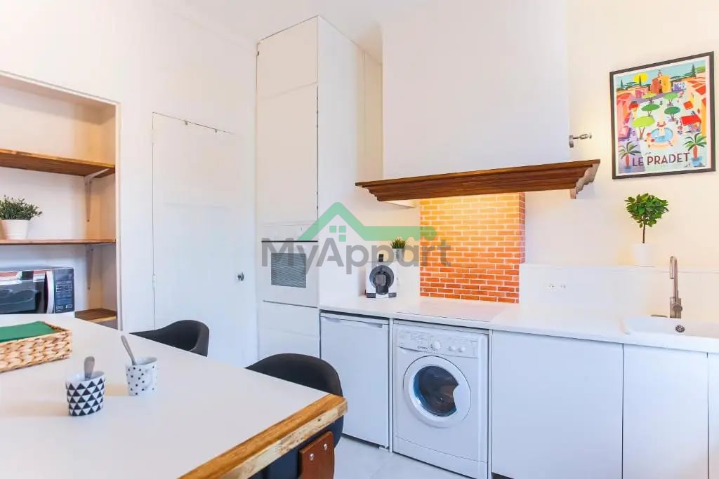 Appartement 2 pièces cuisine équipée — photo 2