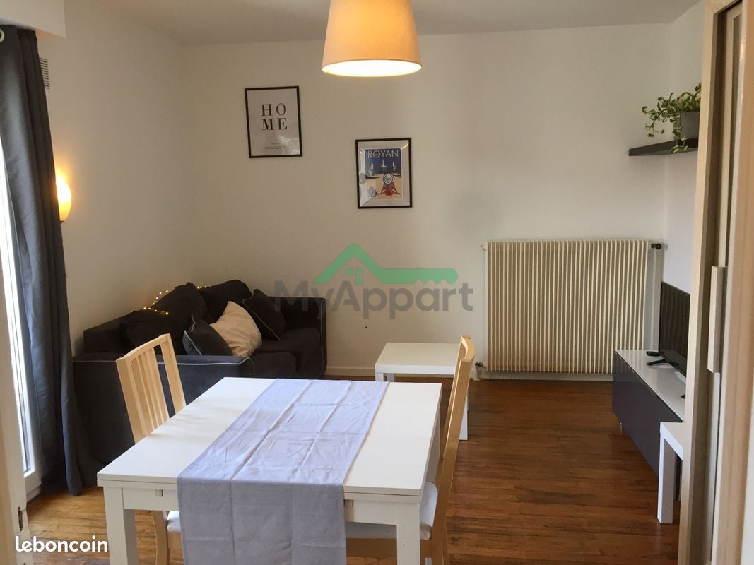 Appartement meublé lumineux balcon