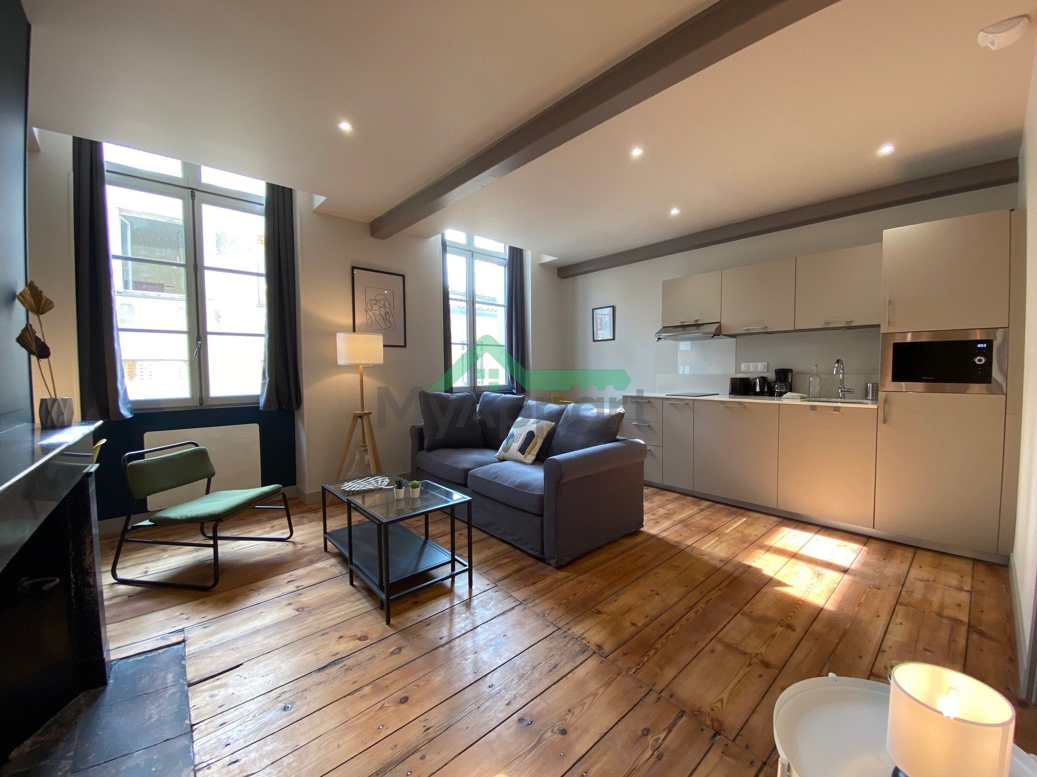 Appartement meublé rénové lumineux — photo 2