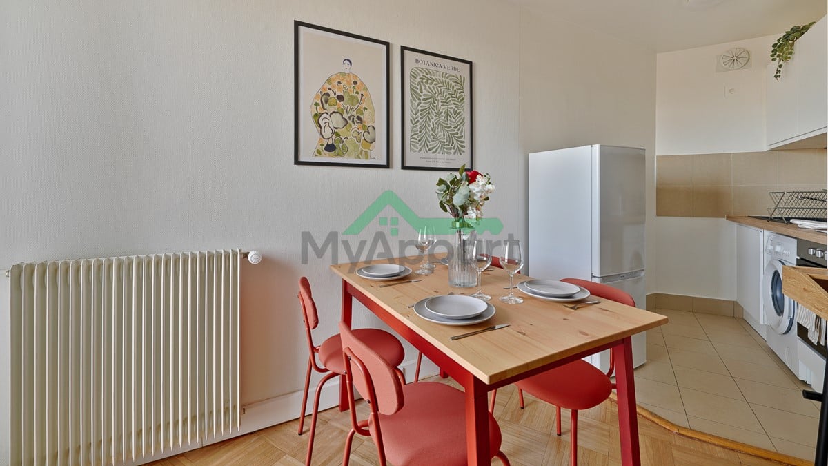 Appartement meublé balcon étage élevé — photo 9