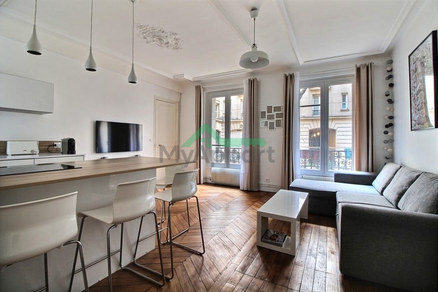 Appartement 2 pièces meublé cuisine équipée — photo 2