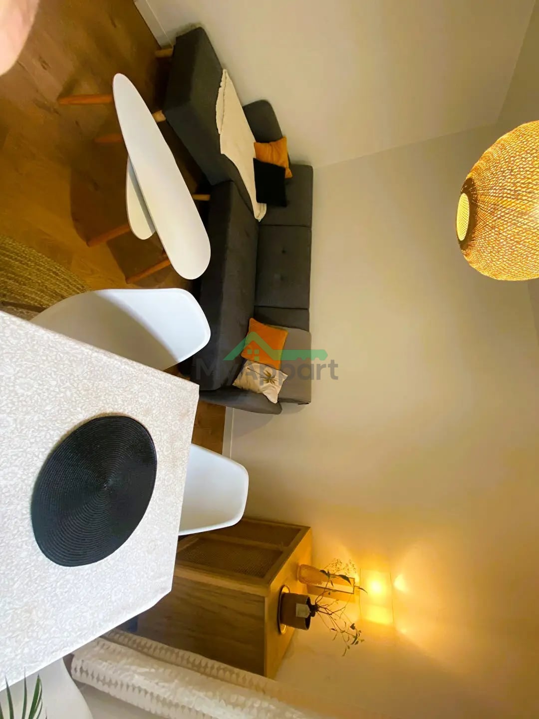Appartement meublé lumineux cuisine équipée — photo 1