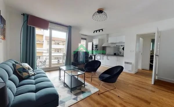 Appartement meublé 2 pièces 47 m², Villeurbanne - 1 650 €