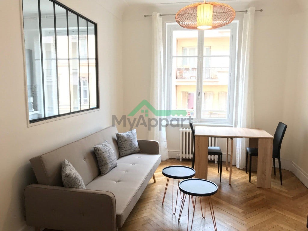 Appartement 2 pièces meublé rénové balcon — photo 1