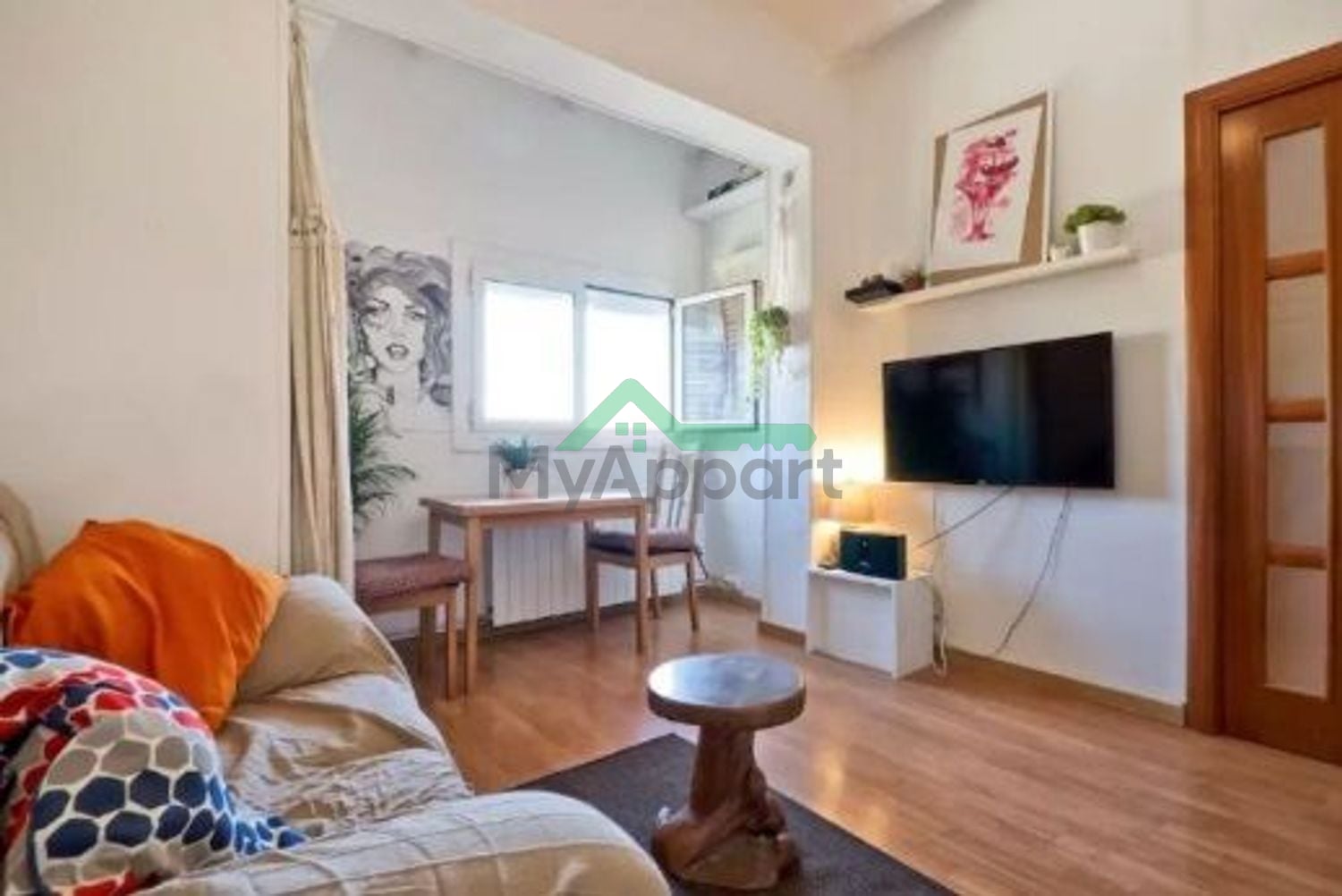 Apartamento 2 hab amueblado reformado — foto 1