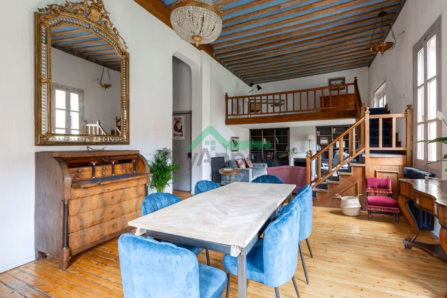 Piso señorial amueblado 6 balcones — foto 4