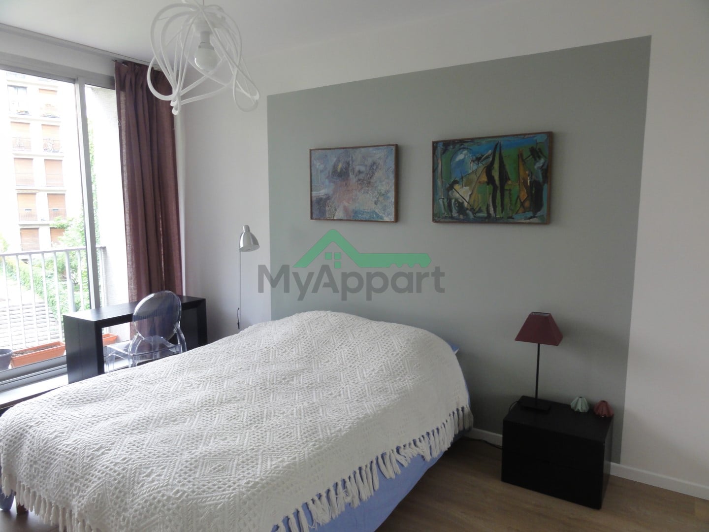 Appartement 3 pièces meublé balcon — photo 3