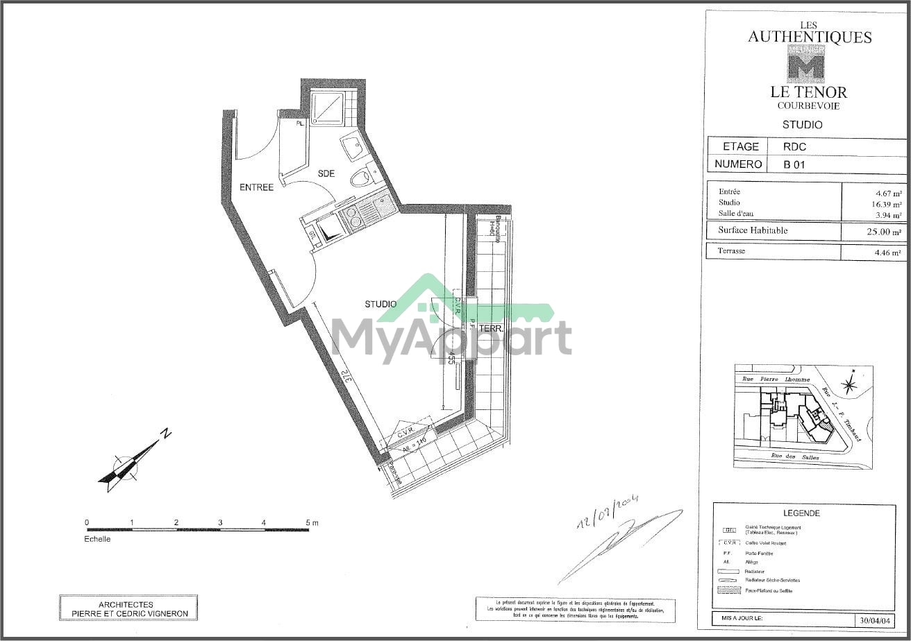 Studio meublé rénové — photo 5