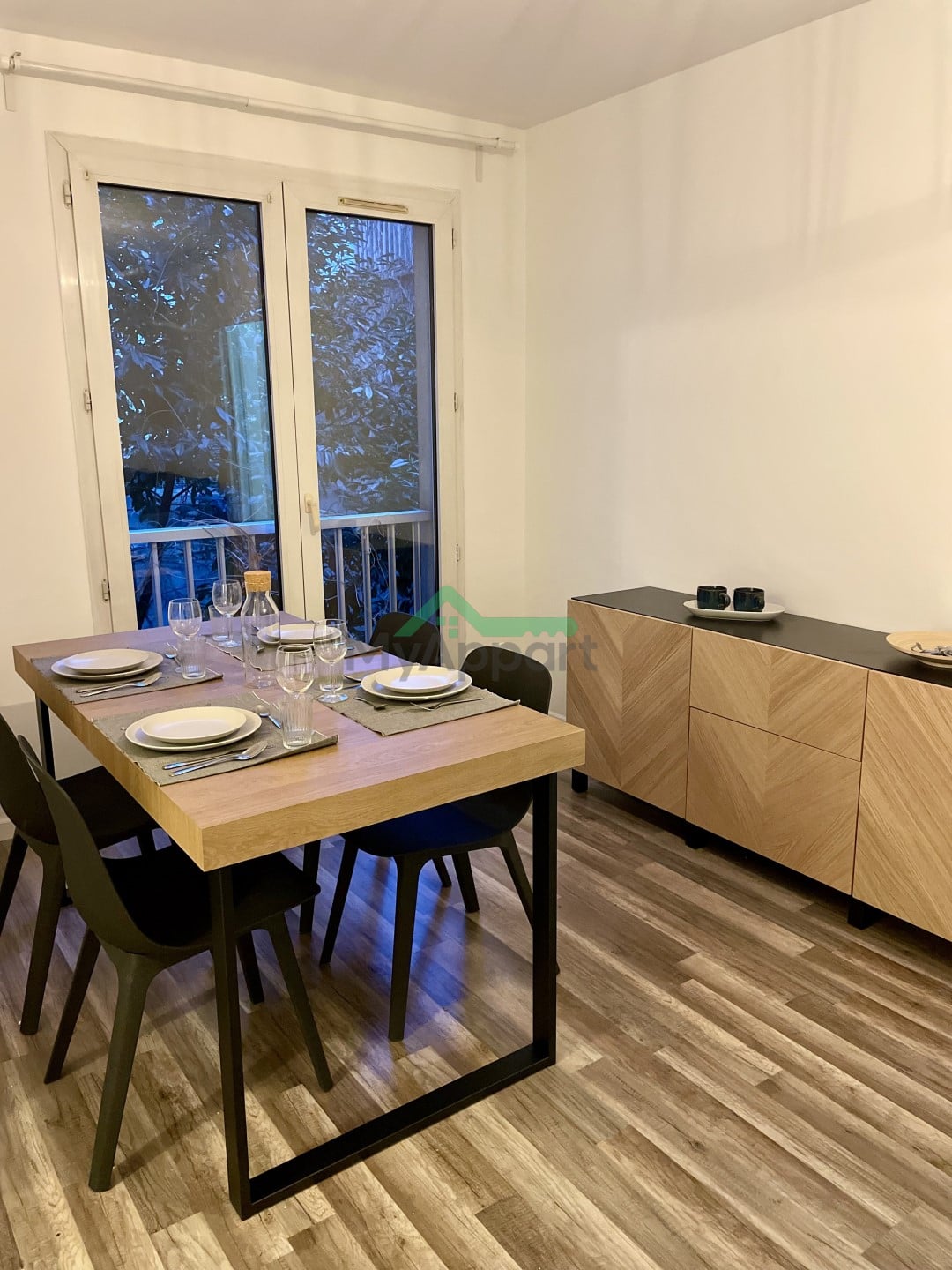 Appartement meublé lumineux Parking — photo 2