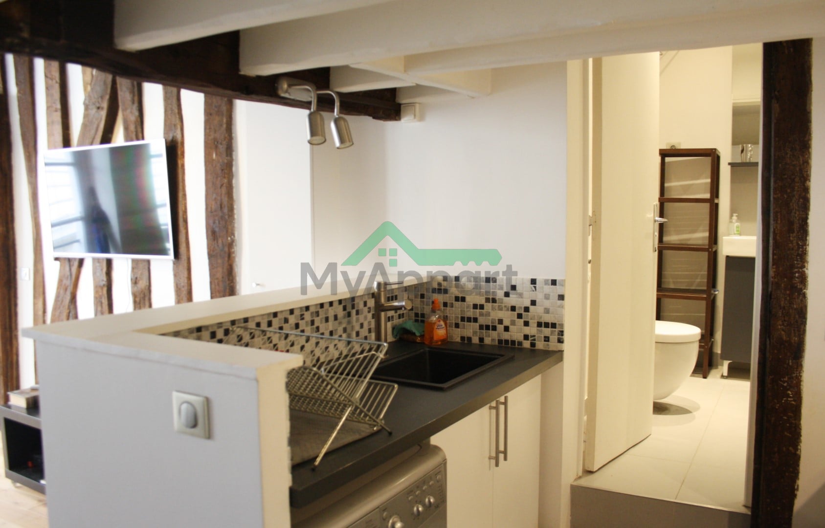 Location Studio à Marais à Paris - 1516 — photo 9