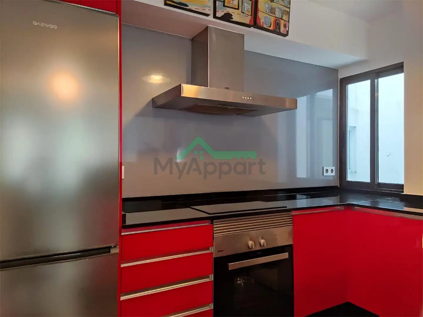 Piso amueblado luminoso cocina equipada — foto 1