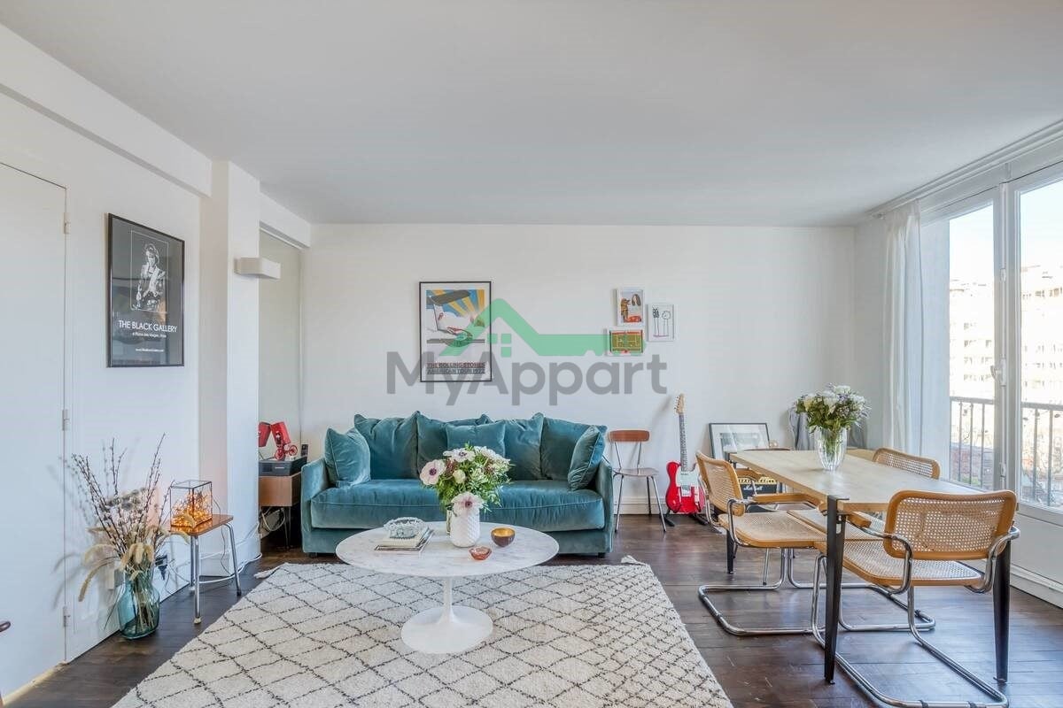 Appartement meublé vue dégagée étage élevé