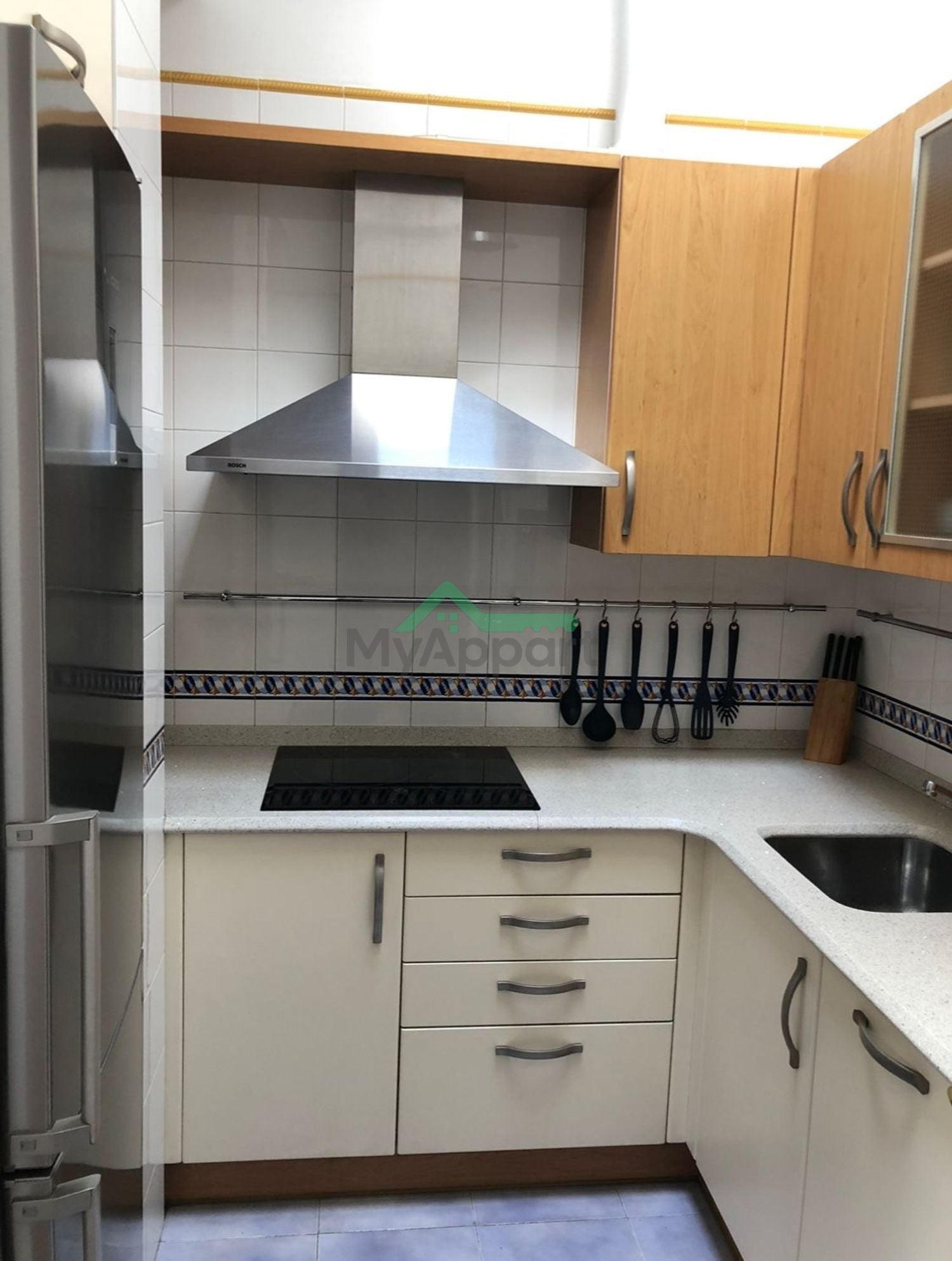 Piso amueblado luminoso cocina equipada — foto 12