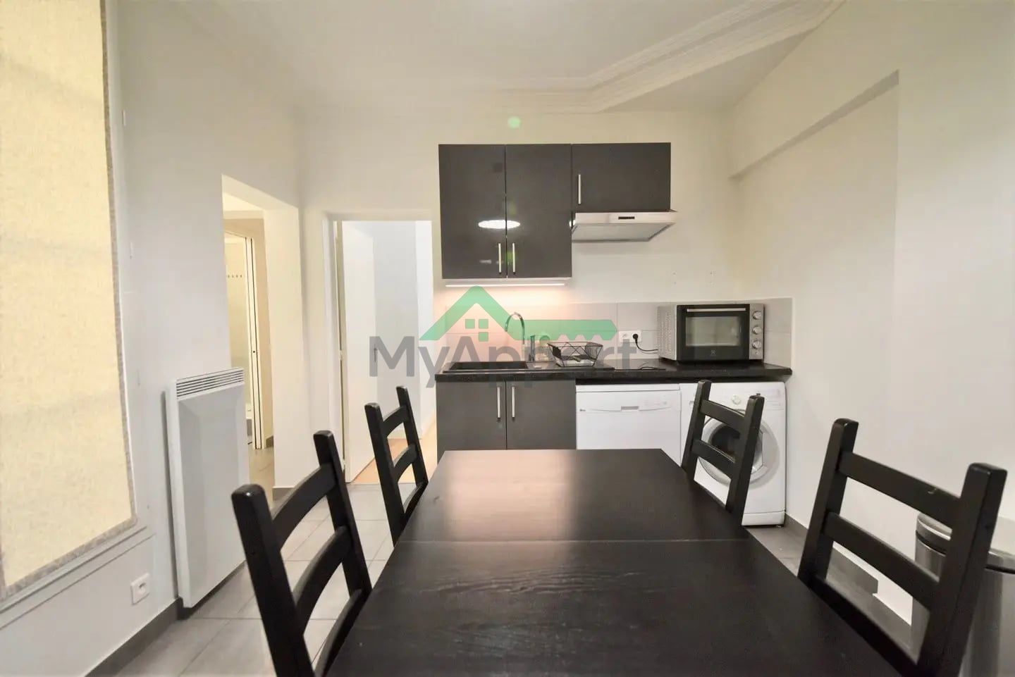 Appartement lumineux cuisine équipée — photo 2