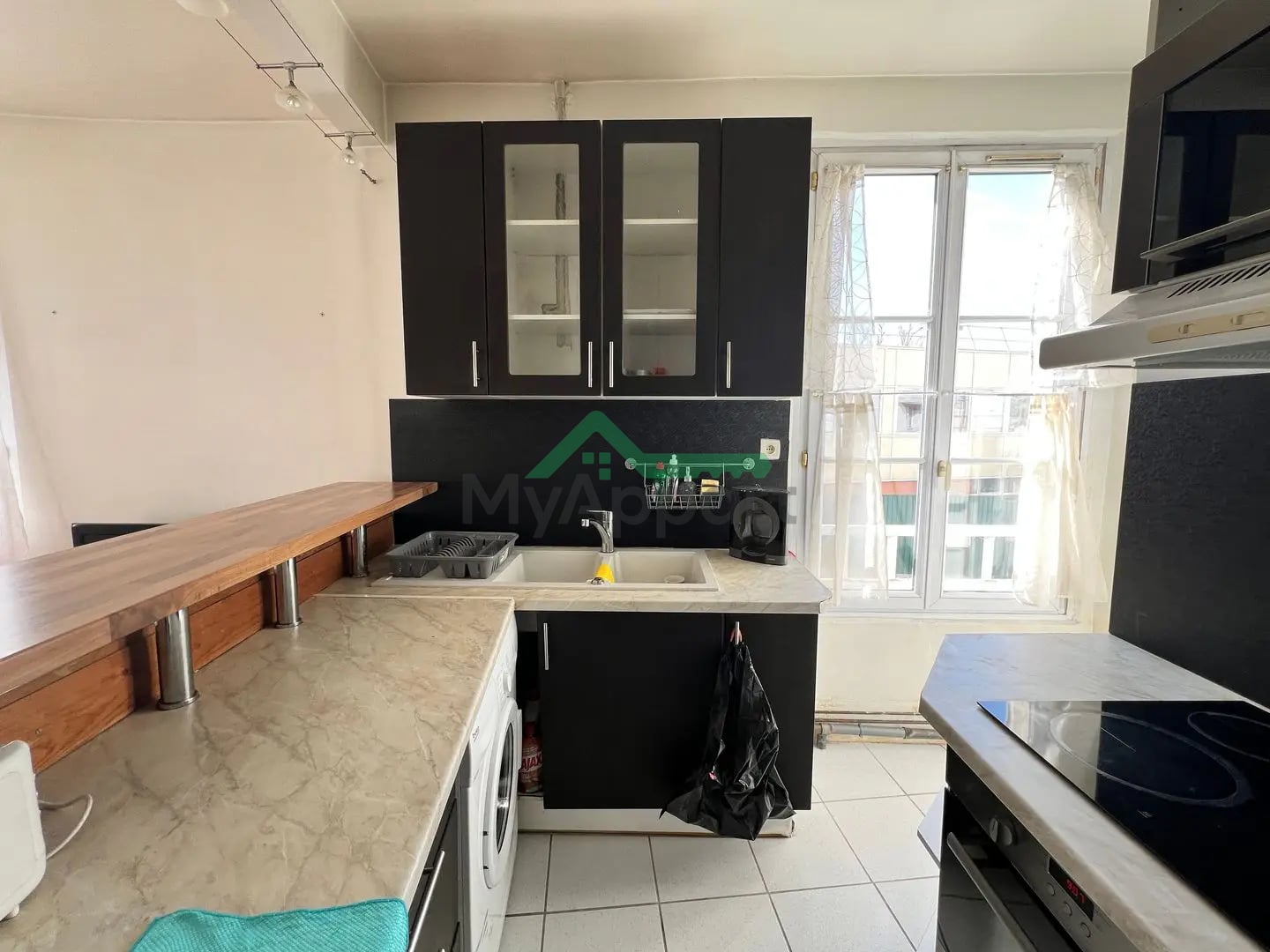 Appartement 3 pièces cuisine équipée — photo 12