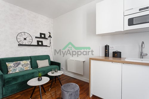 Studio meublé 15 m², Paris 14e - 800 € — photo 10