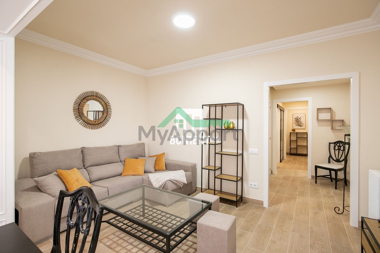 Piso amueblado reformado con balcón — foto 6