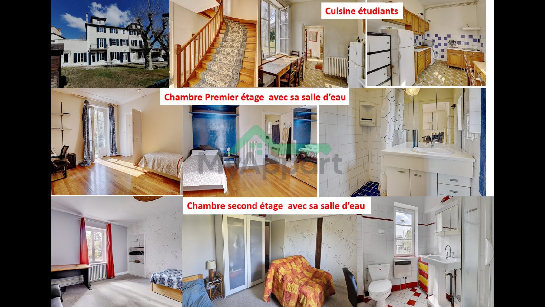 loue chambres  meublées chez l'habitant — photo 9