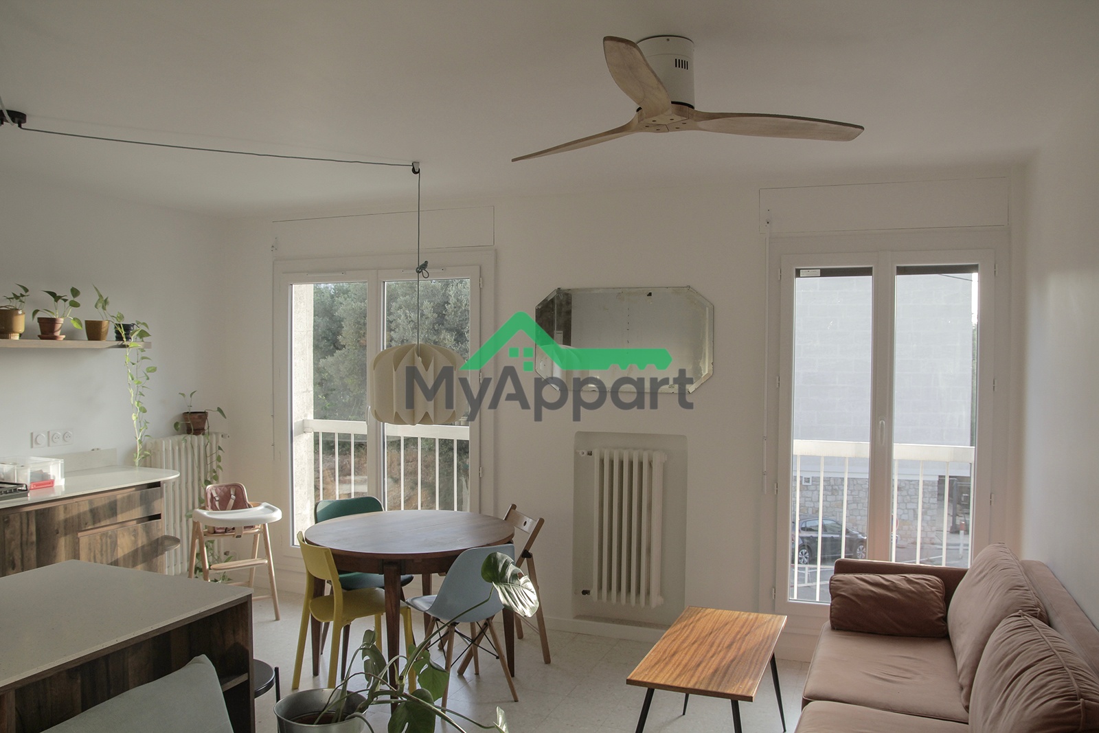 Très beau T3 de 65m2 meublé + garage — photo 1