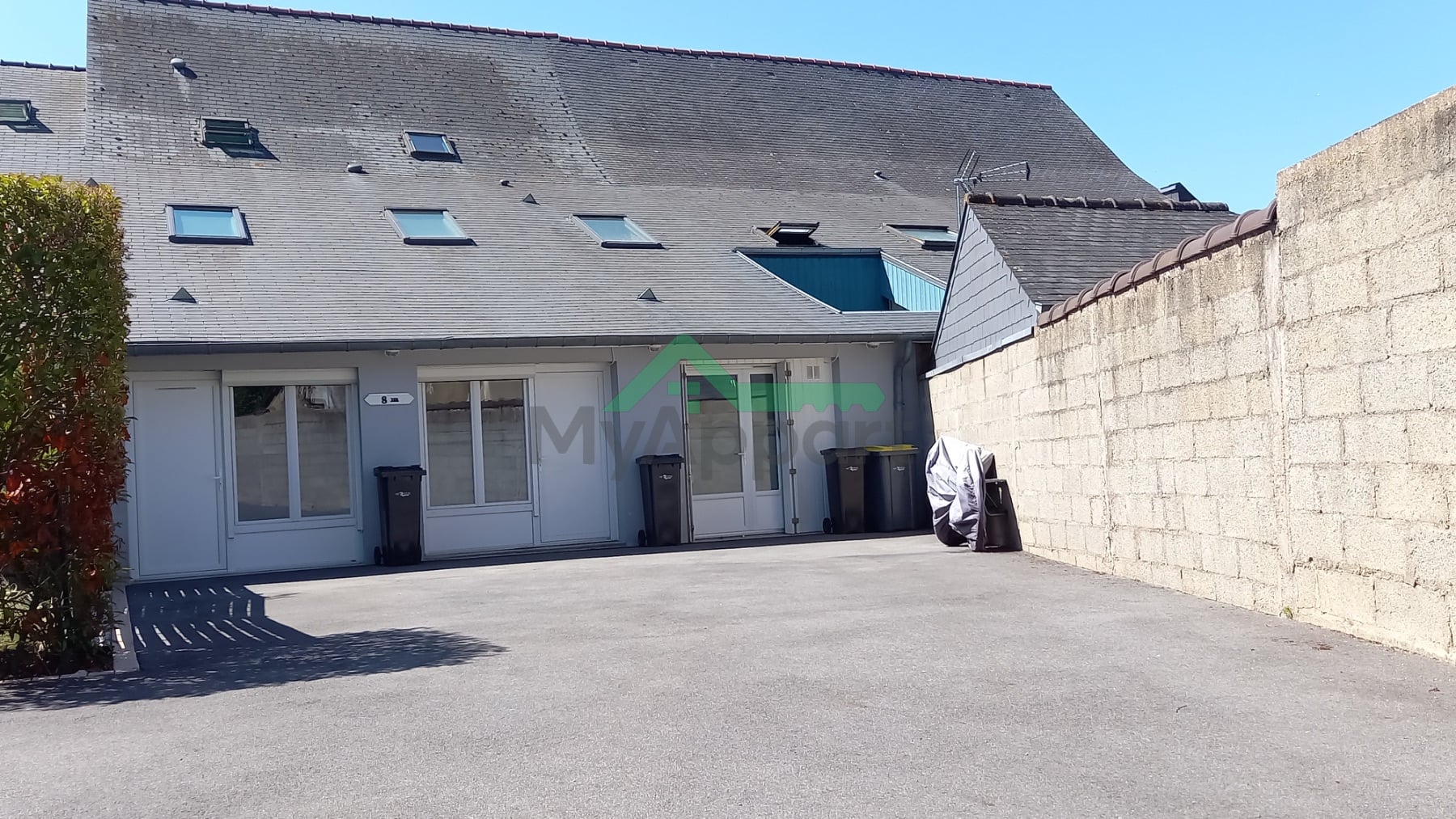 T1 DUPLEX Meublé 30m2 pour étudiant(e) à Chartres de Bgne 5mns de Bruz Kerlann et de RENNES — photo 5