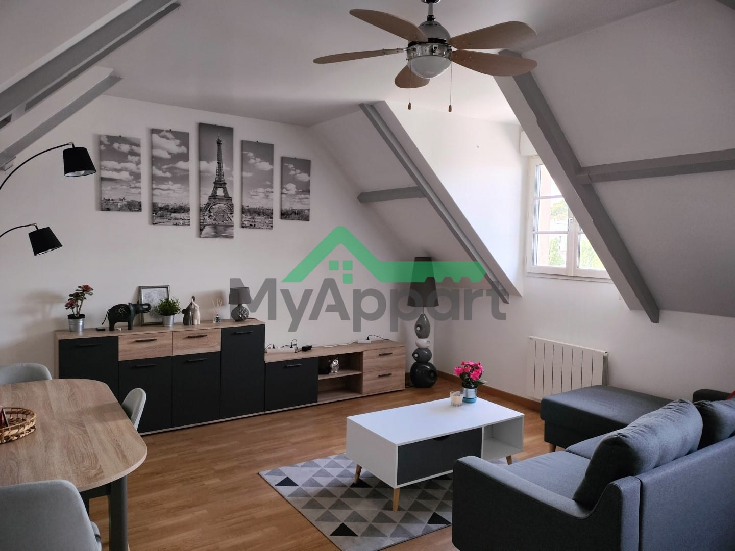 Appartement 2 pièces 47 m²