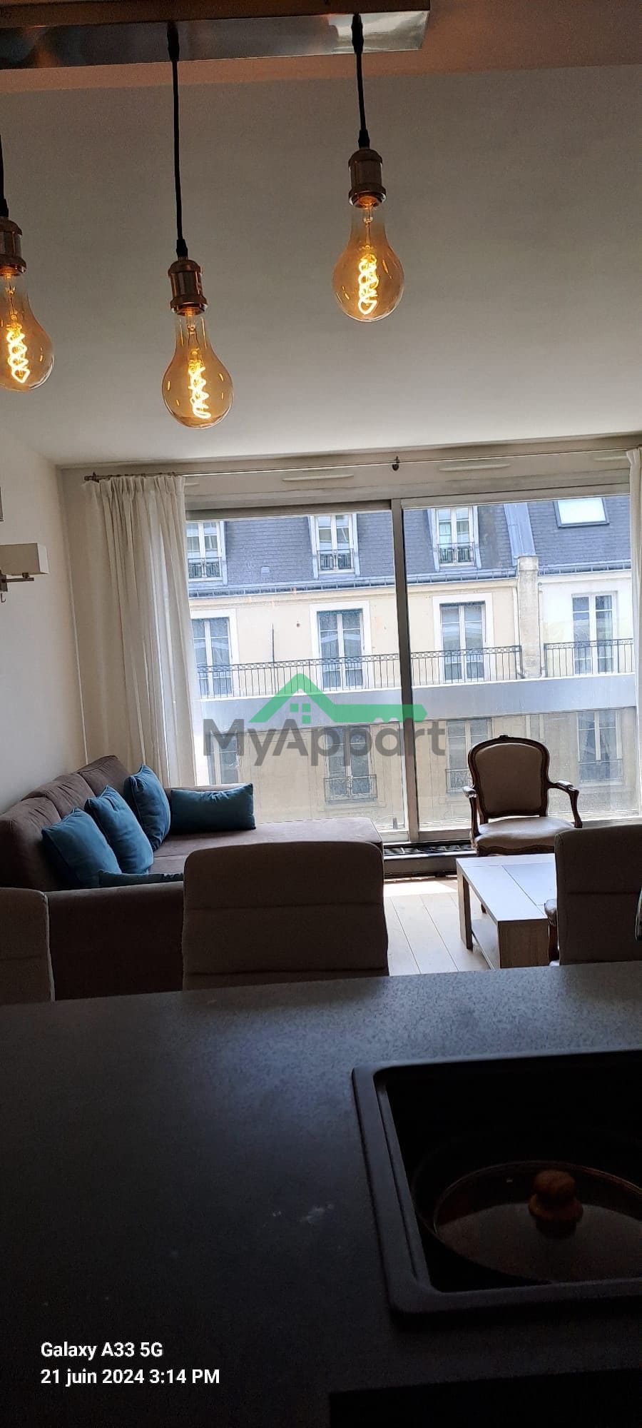Appartement 2 pièces 63 m²
