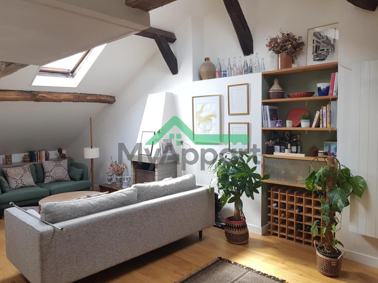 Appartement 2 pièces 65 m²