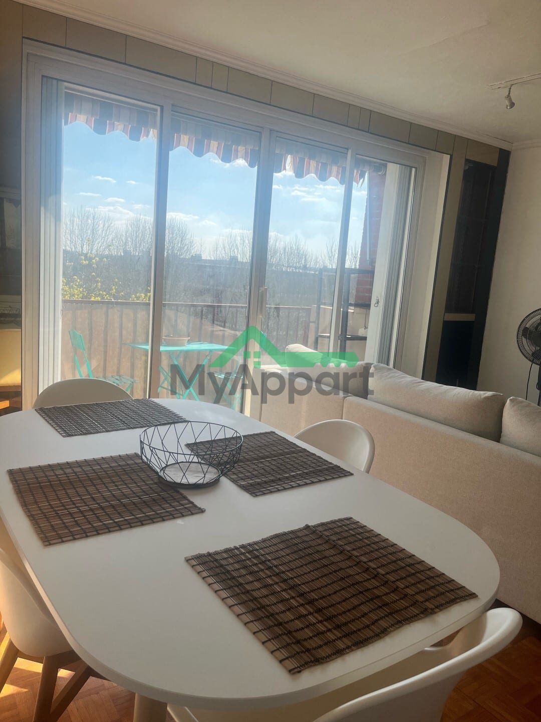 Appartement 3 pièces 56 m²